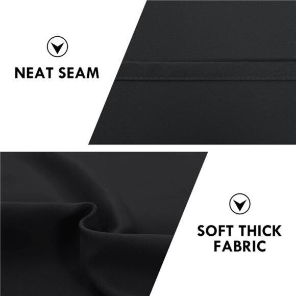 Blackout Curtains – Thermal Insulated, Energy Saving & Noise Reducing Bedroom - Picture 6 of 6